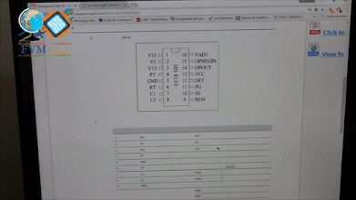 Identificação da Pinagem do CI HS8110 - fvml