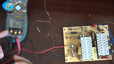 Testando a tensão de saída da fonte ATX - fvml