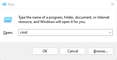 Prompt de Comando - Executando por CTRL+R